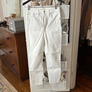 White Madewell denim
